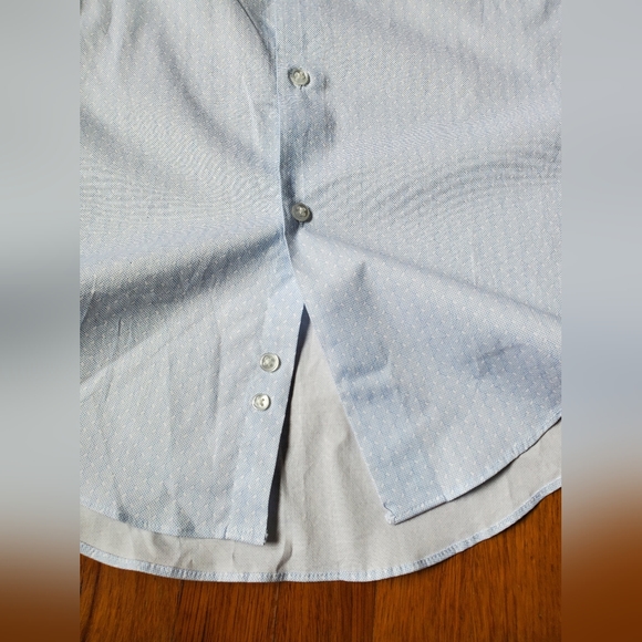 Calvin Klein men's slim fit stretch shirt - Picture 8 of 9